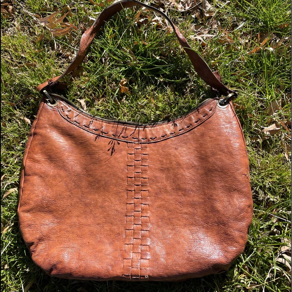 VIN BAKER LEATHER BAG Made in USA